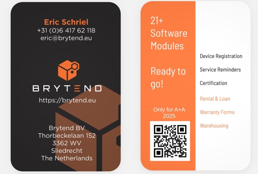 business card aa