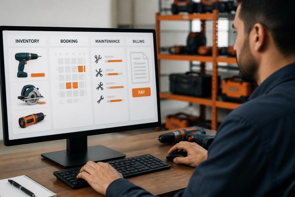 Power Tool Rental Software for Equipment Businesses Power Tool Rental Software for Equipment Businesses
