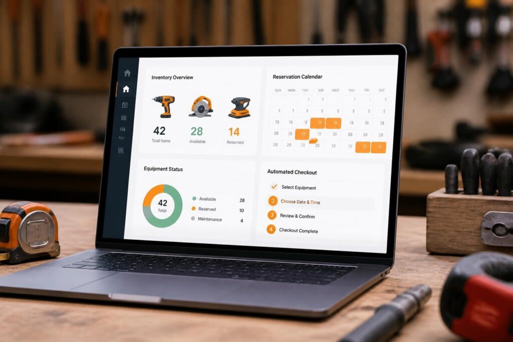 Workshop Tool Rental System Guide 2026 workshop tool rental